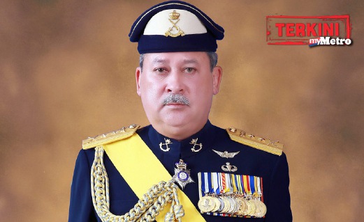 SULTAN Johor, Sultan Ibrahim Sultan Iskandar . FOTO ihsan Istana Johor