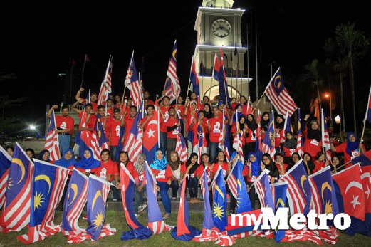 5,000 sambut Hari Merdeka di Johor Bahru  Harian Metro