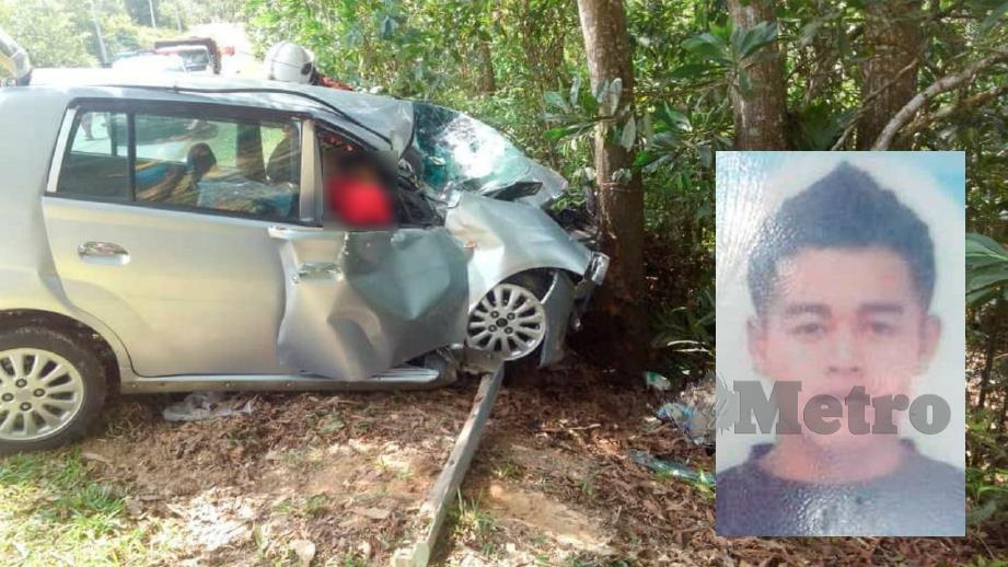 Penuntut maut langgar pokok  Harian Metro