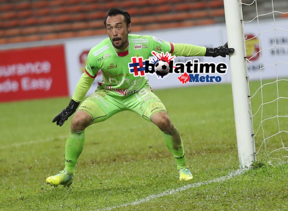 Penjaga gol baharu Melaka United, Khairul Fahmi Che Mat. FOTO Owee Ah Chun