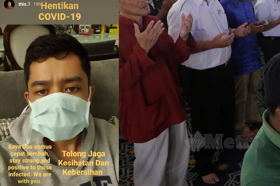 Tengku Hassanal turut meminta rakyat supaya menjaga kesihatan menerusi Instagram Story milik baginda semalam. 