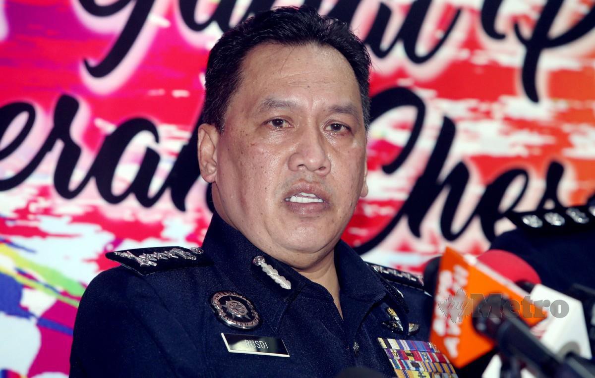 Ketua Polis Kuala Lumpur, Datuk Rusdi Mohd Isa. FOTO Arkib NSTP
