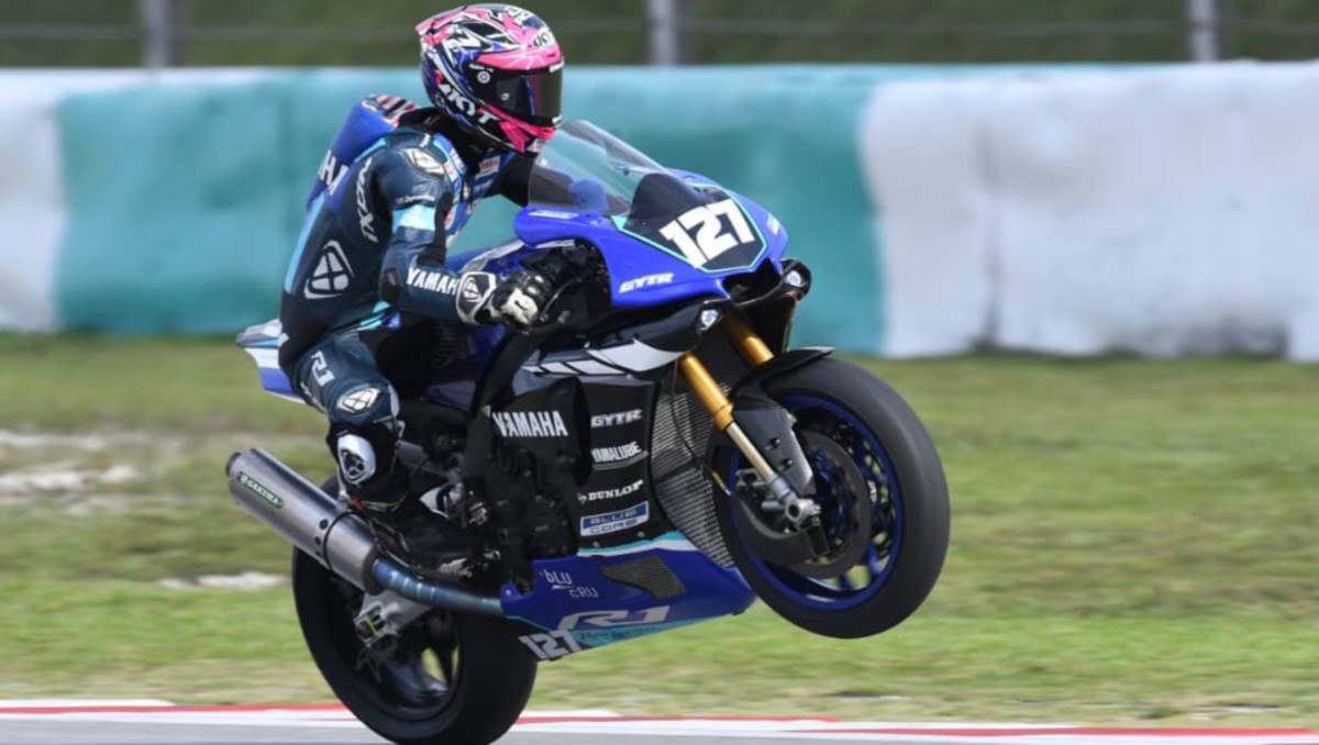 KASMA Daniel tahu Pusingan 2 akan menjanjikan satu persaingan sengit dan mencabar. FOTO Ihsan Yamaha Gen Blu Racing