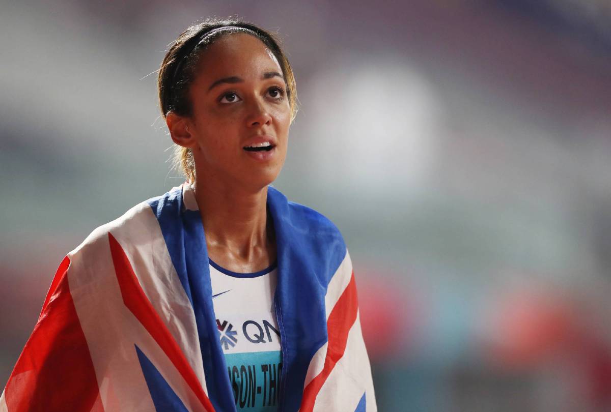 Atlet Britain, Katarina Johnson-Thompson. FOTO Agensi
