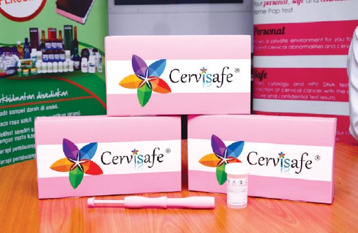 CERVISAFE Kit menjadikan pengesanan awal kanser serviks jadi lebih mudah.
