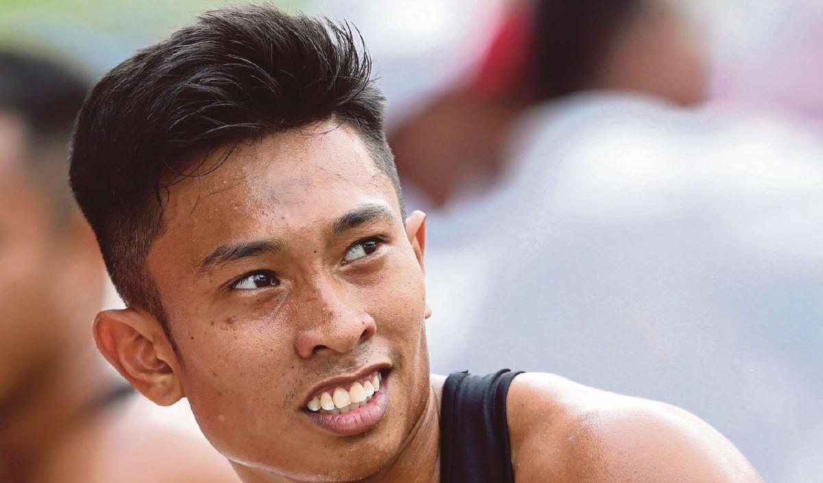Khairul Hafiz sukar meraih emas kerana kehadiran atlet muda Thailand, Puripol. FOTO MOHAMAD SHAHRIL BADRI SAALI