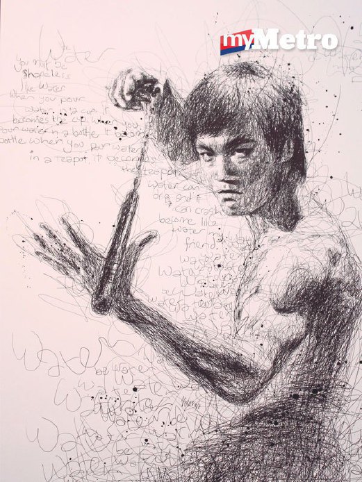 KARYA ‘Fluid’ Bruce Lee.
