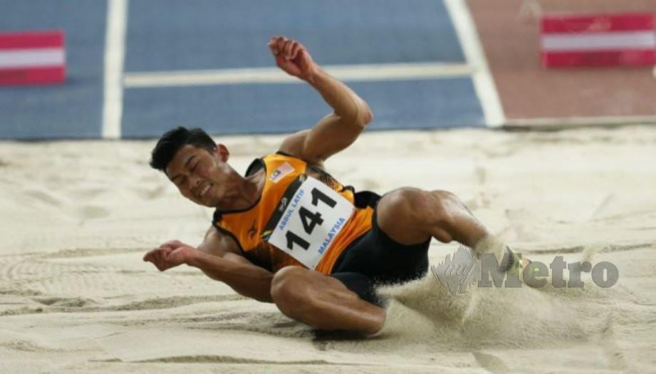 Jauh malaysia lompat atlet Tuah hari