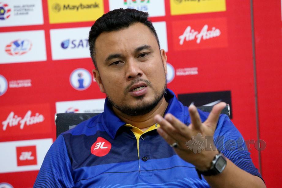 Jurulatih Pasukan TFC II, Tengku Hazman Raja Hassan. FOTO Imran Makhzan.