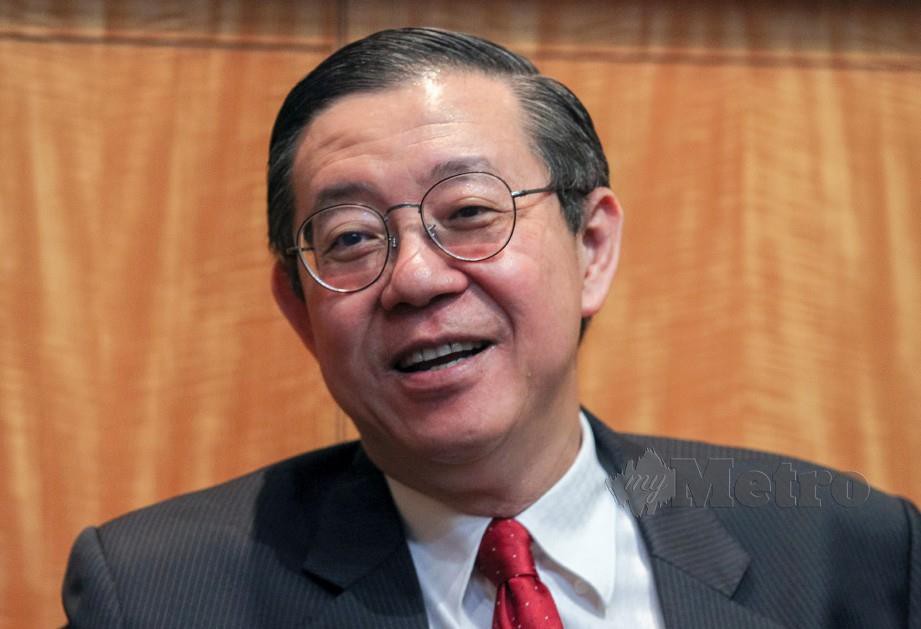 Menteri Kewangan Lim Guan Eng. Foto Luqman Hakim Zubir 