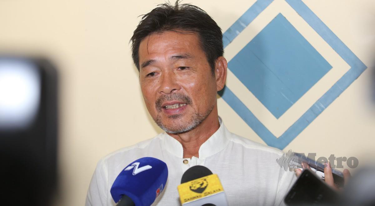 PERAK FC menyatakan bahawa Teong Kim dilepaskan daripada tugasnya sebagai ketua jurulatih. FOTO L MANIMARAN