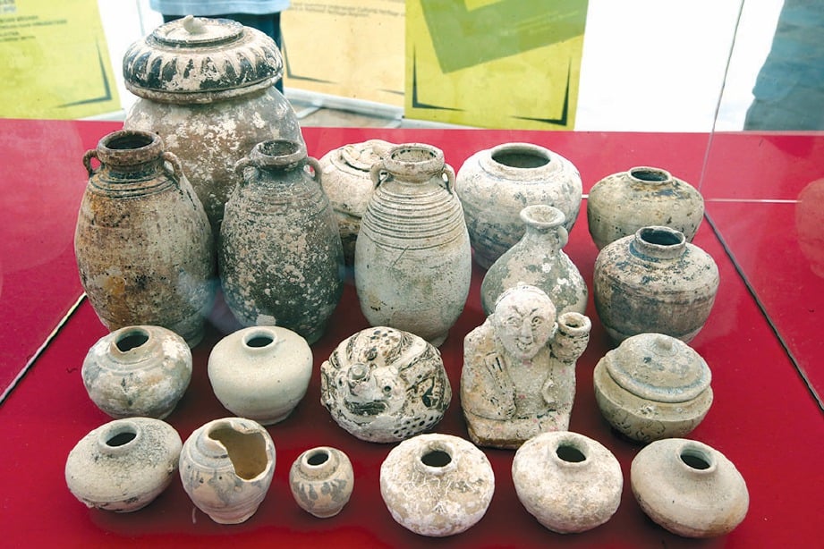 ANTARA artifak dipamerkan galeri arkeologi.
