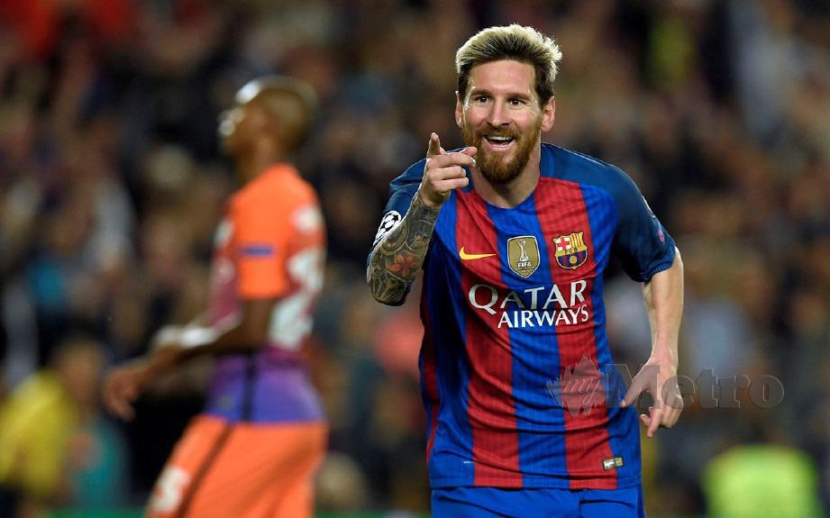 Bintang Barcelona, Lionel Messi. FOTO File AFP