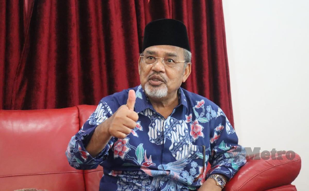 TAJUDDIN yakin rayuan penggantungan keahlian Umno beliau bakal diluluskan oleh MKT. FOTO Muhamad Lokman Khairi