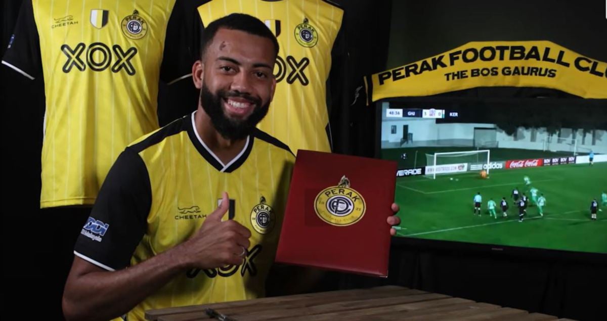 MOTTA ingin memastikan kehadirannya ke pasukan Perak FC akan menghasilkan impak positif. FOTO Ihsan Perak FC