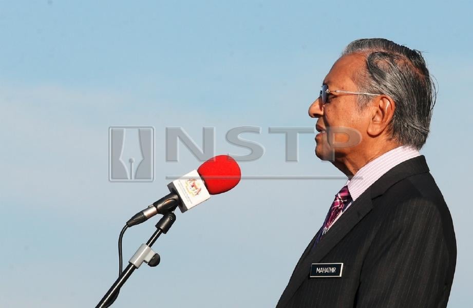 Majlis Tindakan Ekonomi dipengerusikan Perdana Menteri Tun Dr Mahathir Mohamad. Foto NSTP