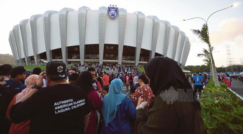 STADIUM  Sultan Ibrahim venue perlawanan Piala Sumbangsih.  FOTO Mohd Azren Jamaludin
