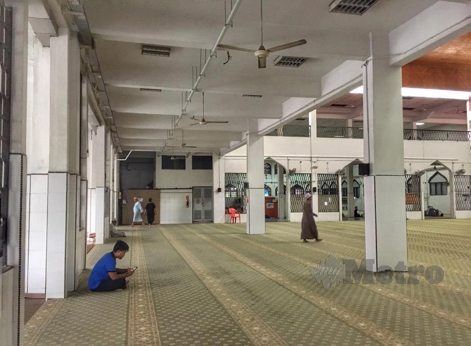 TINJAUAN jemaah dan aktiviti di Masjid Seri Petaling, pada 28 Februari hingga 1 Mac lalu. FOTO Aswadi Alias
