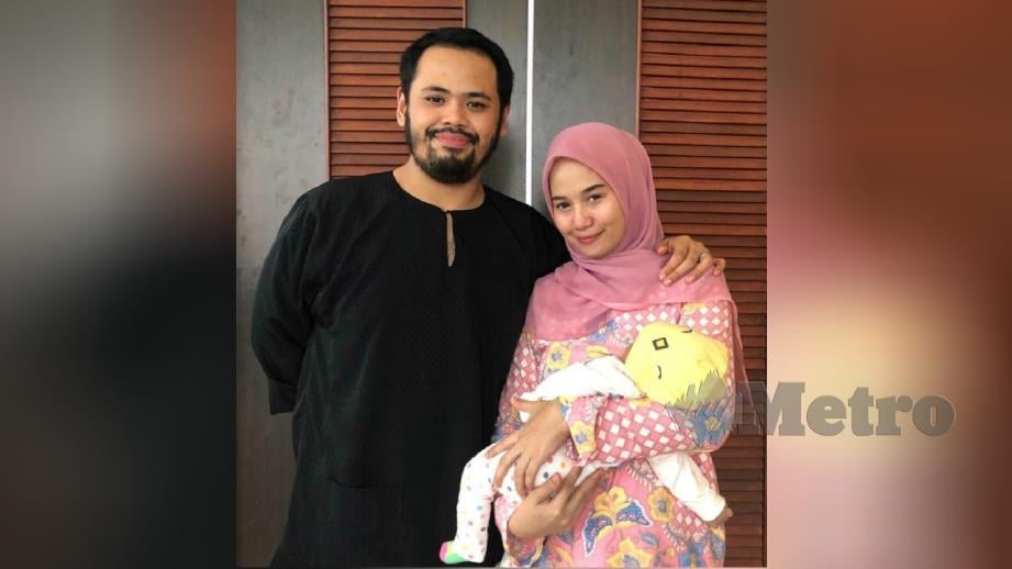 MIKAIL buat kemunculan semula selepas isterinya, Siti Nur Aima bertukar kerja dan anak berusia dua bulan. FOTO Amirul Haswendy Ashari