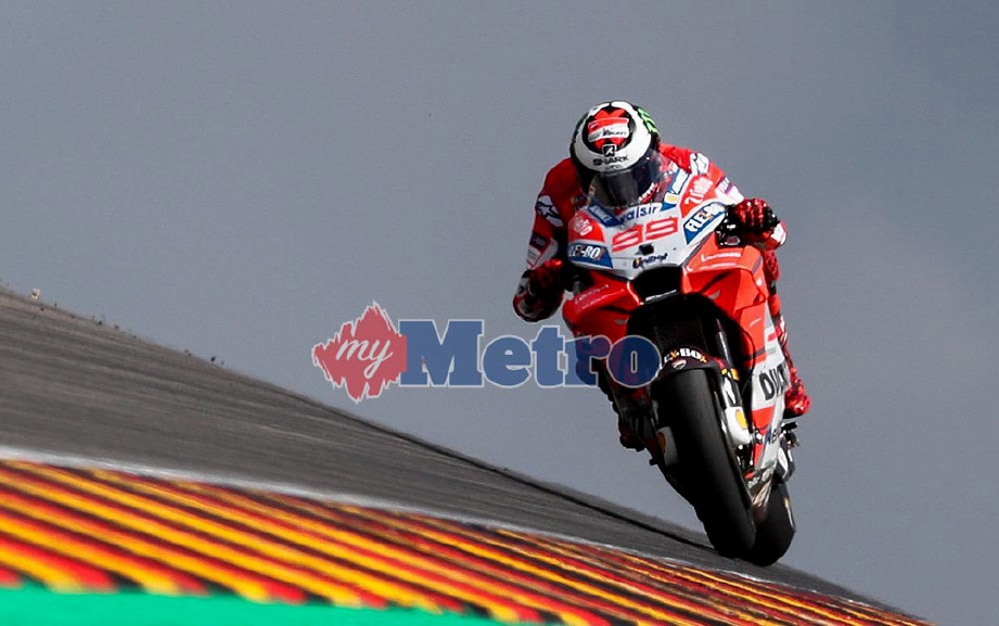 Pelumba Ducati, Jorge Lorenz. FOTO AFP