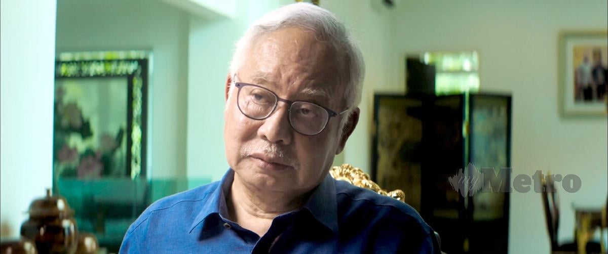 TEMU bual dengan Najib untuk filem dokumentari Man on the Run.