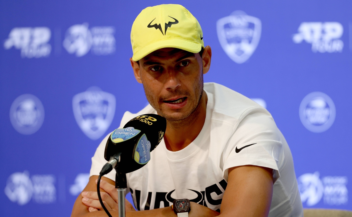 BINTANG tenis Sepanyol, Rafael Nadal tidak akan bersama pasukan Piala Davis. FOTO AFP