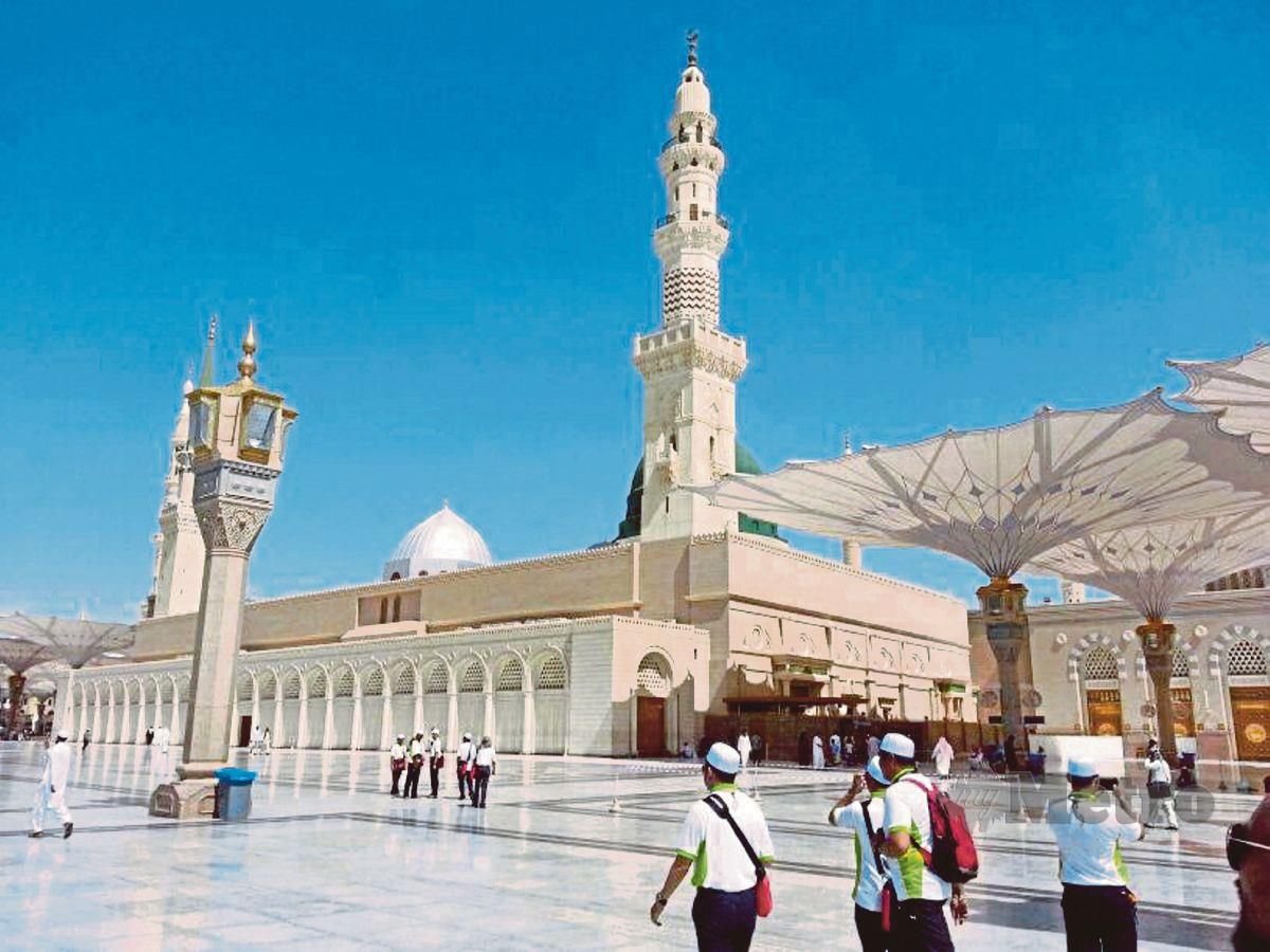 Masjid Nabawi, Madinah.
