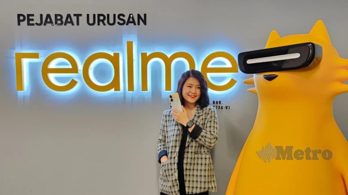 Pengurus Produk Realme Malaysia, Michelle Tiong Wei Ping.