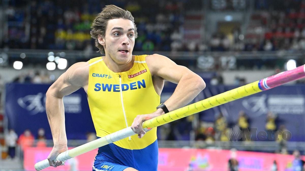 Atlet Sweden, Mondo Duplantis. FOTO Agensi