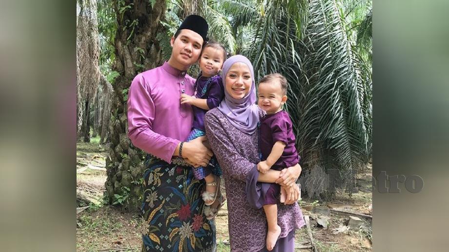 NADYA bersama suami, Fizul dan anak mereka masih tinggal sebumbung. FOTO Ihsan Instagram Nadya Syahera