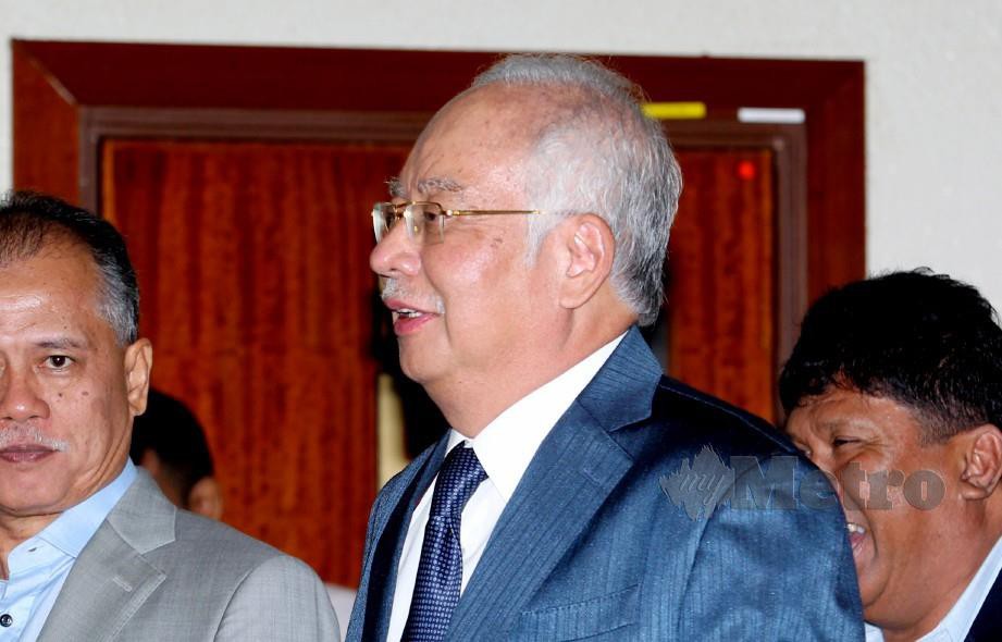 BEKAS Perdana Menteri, Datuk Seri Najib Tun Razak. FOTO Eizairi Shamsudin