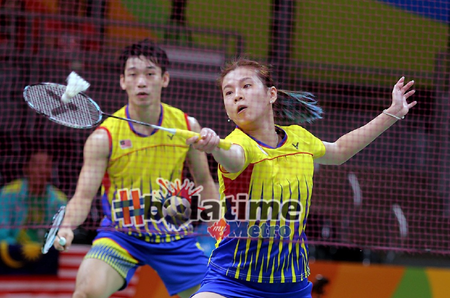 PENG Soon (kiri) dan Liu Ying mudah mara suku akhir Thailand Masters. -Foto fail