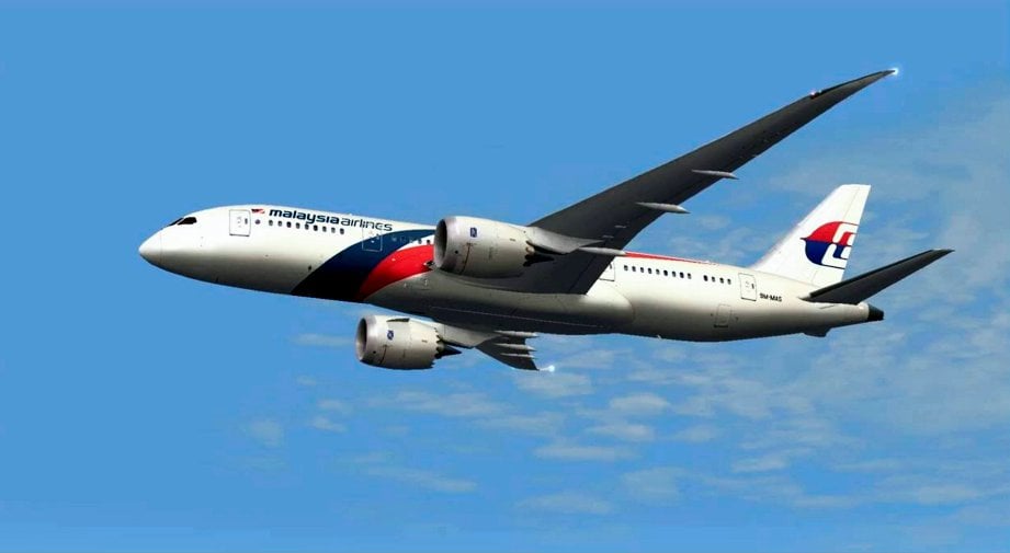 KUALA LUMPUR 25 SEPTEMBER 2017 Malaysia Airlines Boeing 787 Dreamliner. NSTP/EMAIL