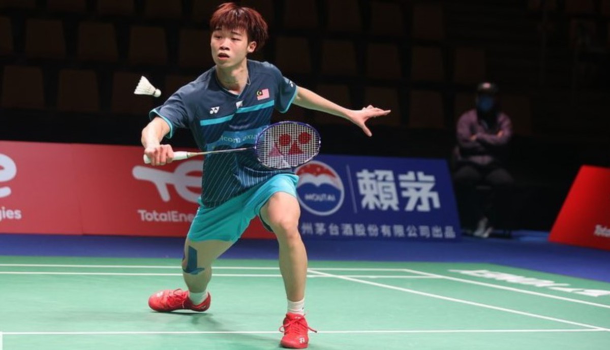 TZE Yong akui sedikit gementar kerana turun berdepan pemain yang berada dalam kelompok 10 terbaik dunia. FOTO Ihsan Persekutuan Badminton Dunia