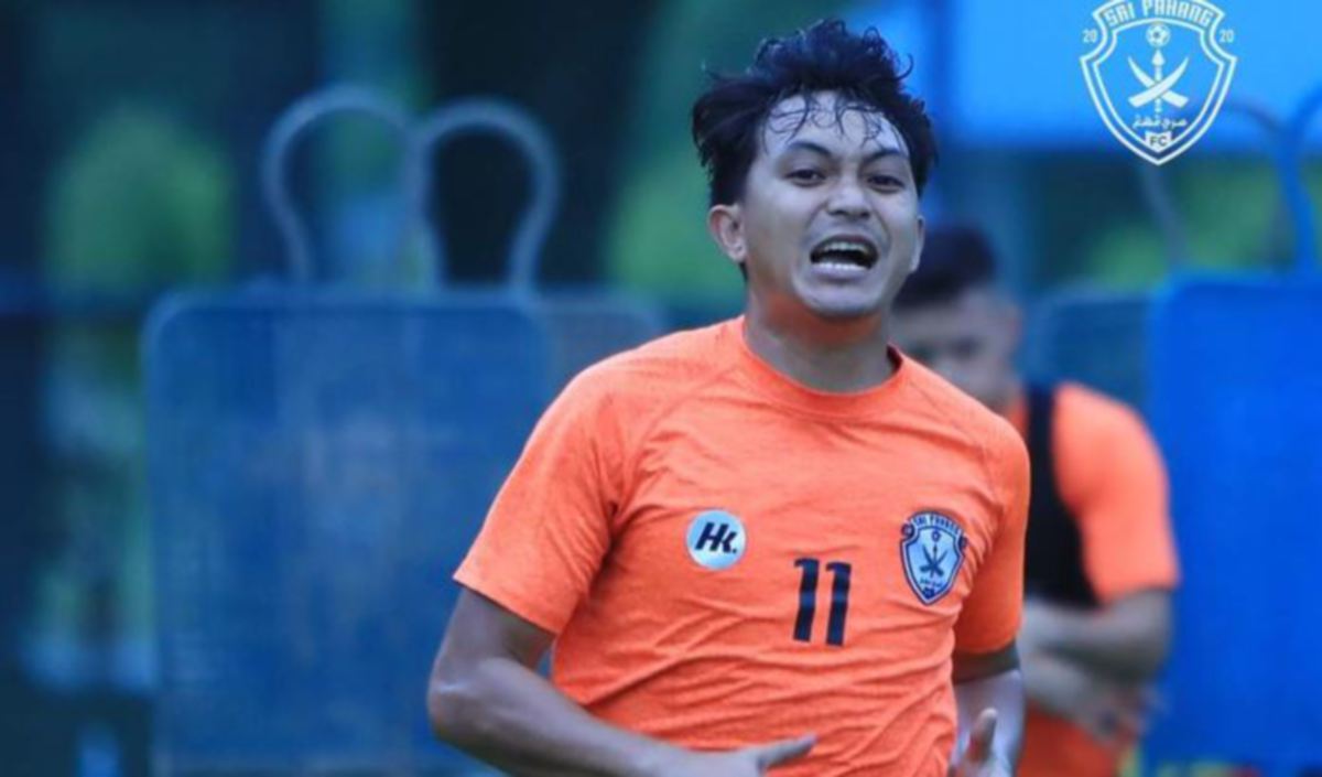SHAMIE Iszuan akan memastikan dia berada pada prestasi terbaik. FOTO Ihsan Sri Pahang FC
