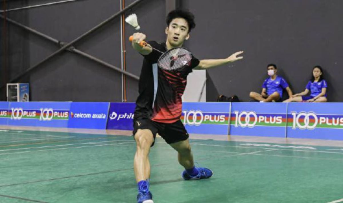 Pemain badminton remaja negara, Ong Zhen Yi. FOTO BAM