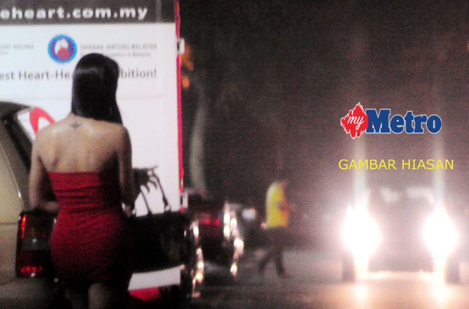 Kegiatan pelacuran pondan di Sunway Mentari, Petaling Jaya. FOTO arkib NSTP