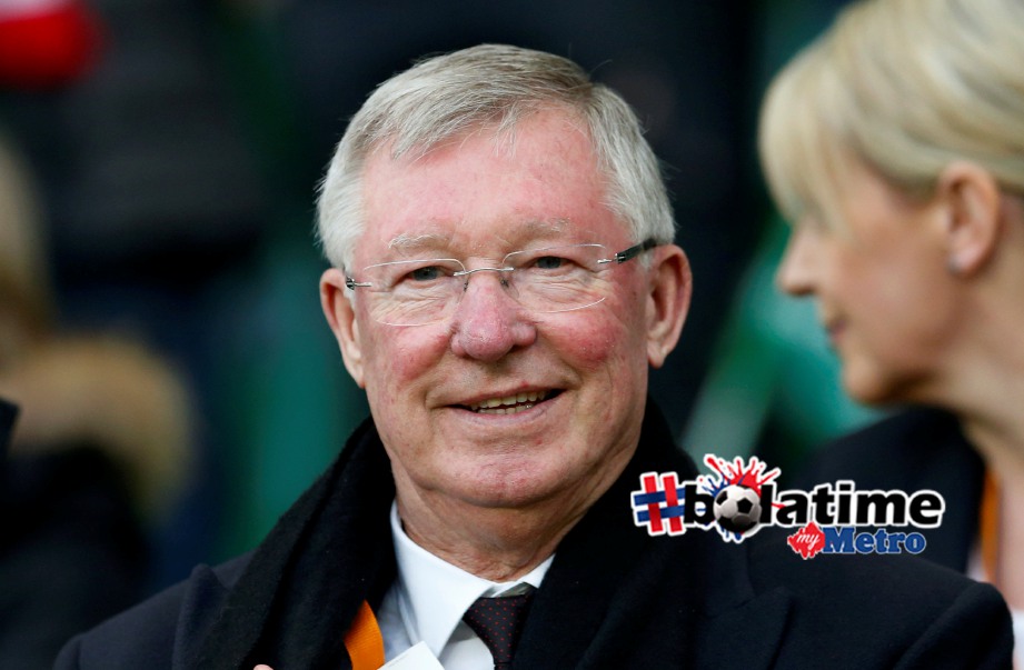BEKAS pengurus Manchester United, Alex Ferguson. FOTO Reuters