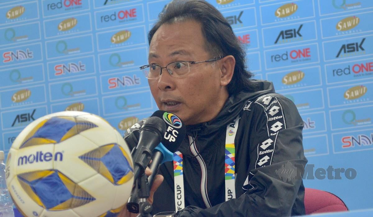 KIM Swee mengakui perlawanan akhir Liga Super itu di halaman sendiri itu sangat penting kepada Sabah. FOTO MOHD ADAM ARININ