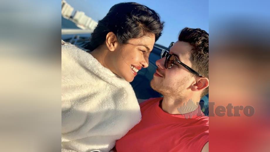 PRIYANKA Chopra akan ambil tindakan undang-undang terhadap pihak yang mendakwa hubungannya dengan Nick Jonas retak. FOTO Instagram Priyanka Chopra