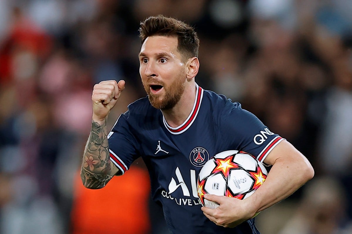 Bintang Paris Saint Germain, Lionel Messi. FOTO EPA 