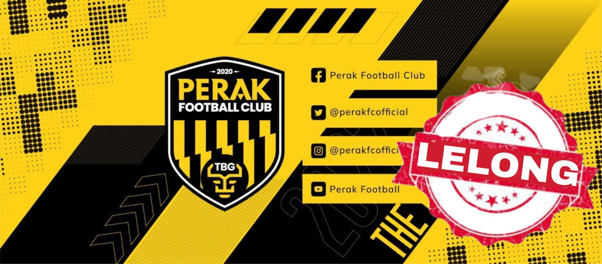 YUNUS berkata ika nilai pasukan RM1 pun tak mengapa kerana yang penting adalah untuk menyerahkan Perak FC kepada pihak yang berminat. FOTO Ihsan Perak FC