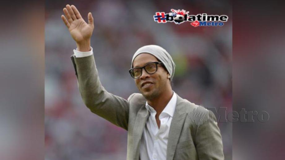 Ronaldinho yakin skuad Spurs boleh ketepikan City. FOTO AFP 