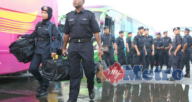 Polis, ATM dah sedia  Harian Metro