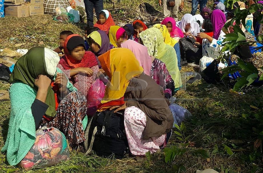 ANTARA warga Rohingya yang seludup masuk ke Malaysia. -Foto fail 