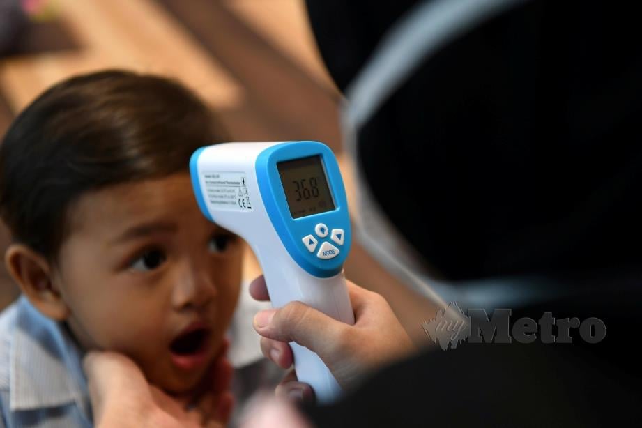Setiap kanak-kanak di Taska Perbadanan Putrajaya akan diperiksa suhu tiga kali sehari.
