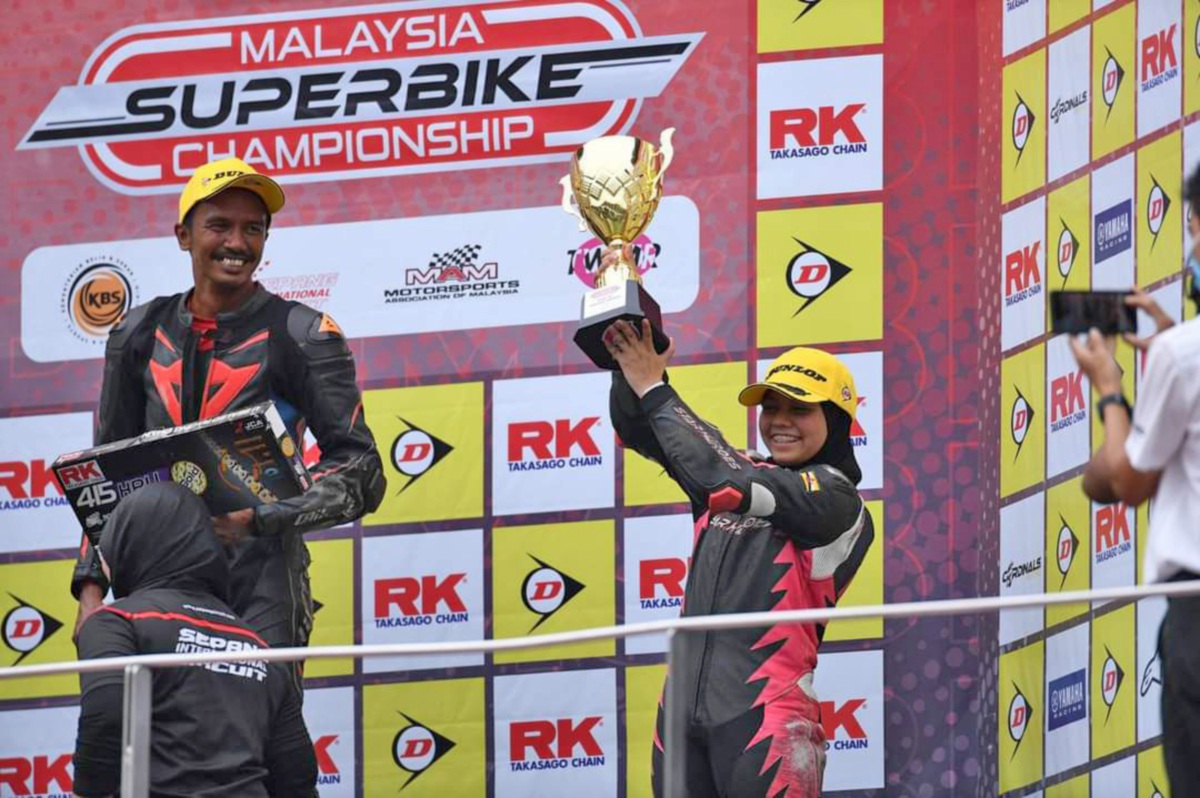 KIRAH berjaya meraih tempat kedua dalam perlumbaan Kejuaraan Superbike Malaysia (MSBK) 2023.
