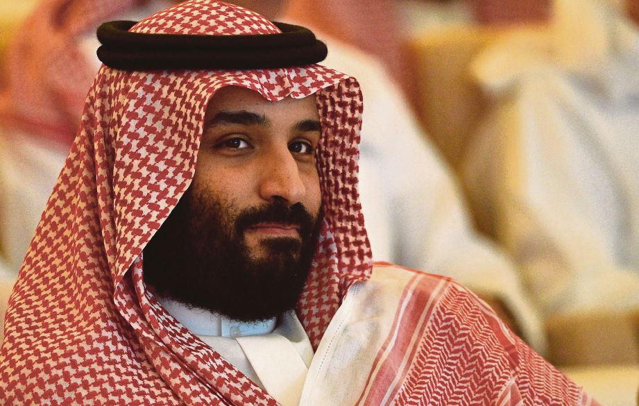 PUTERA Mahkota Arab Saudi, Mohammed bin Salman. FOTO AFP
