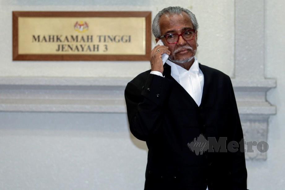 MUHAMMAD Shafee di Mahkamah Tinggi Kuala Lumpur. FOTO Aizuddin Saad