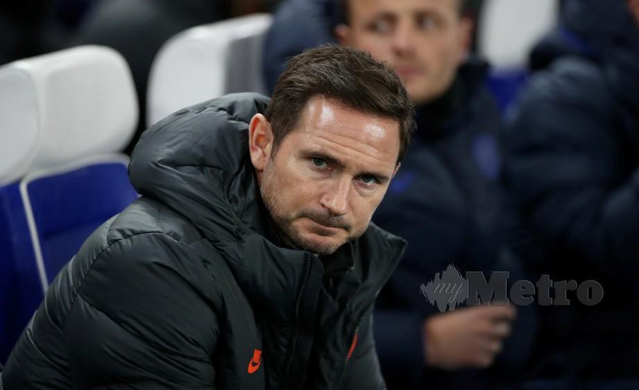 Pengurus Chelsea, Frank Lampard. FOTO Reuters